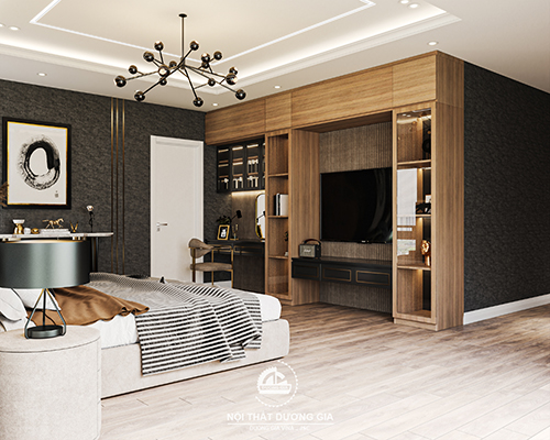 Nội thất Dương Gia - Đơn vị thiết kế thi công nội thất phòng ngủ gỗ MDF chuyên nghiệp